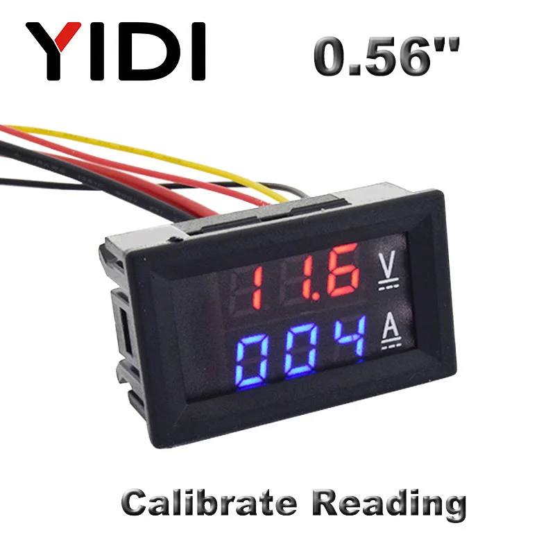 0-999mA Ammeter LED Digital DC Current Meter 1A Amper Display Measuring Tool 