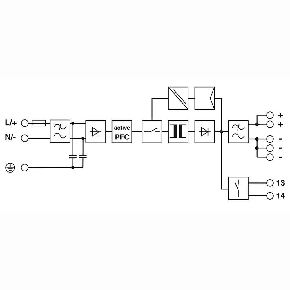2903151 TRIO-PS-2G/1AC/24DC/20 TRIO POWER For Phoenix Switching Power Supply Output 24VDC/20A 4 2903151 TRIO-PS-2G/1AC/24DC/20 TRIO POWER For Phoenix Switching Power Supply Output 24VDC/20A - Image 2