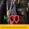 Multifuntional Lure Fishing Sissors Outdoor Survival Multi Tool EDC Scissors Hook Shearing 5
