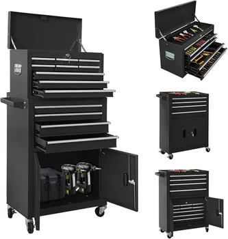 13-Drawer Rolling Tool Chest with Wheels 1