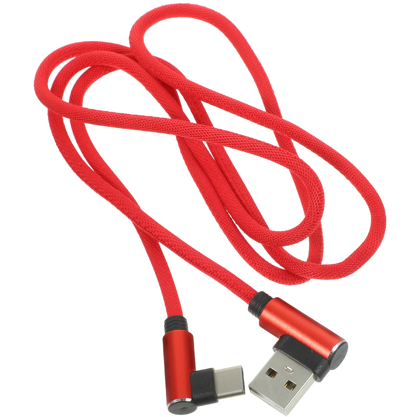 Durable Type C Charging Cable Fast Data Transfer Nylon Cord Usb Connector Computer Peripherals Gadget Accessory