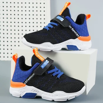 2025 Scarpe da ginnastica per bambini da passeggio Scarpe casual traspiranti per scarpe da corsa per la scuola della ragazza del bambino Scarpe sportive comode antiscivolo 1