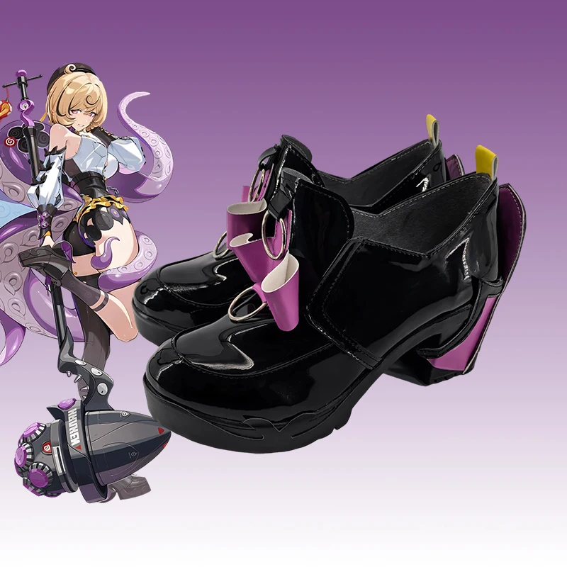 Zenless Zone Zero Style Cosplay Boots for Halloween Costume Accessories