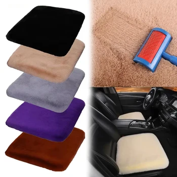 Plush Winter Car Seat Mat 1