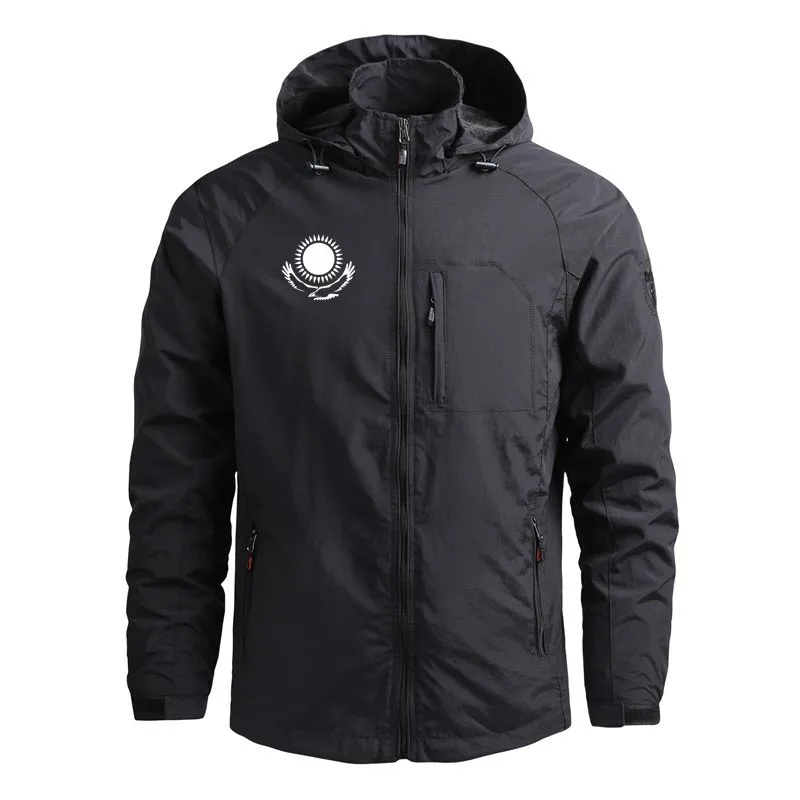 

Spring Autumn Good Quality Fashion Casual Hooded Zipper Man Coat Jackets Outdoor Military Top Quality Streetwear Jackets for Men