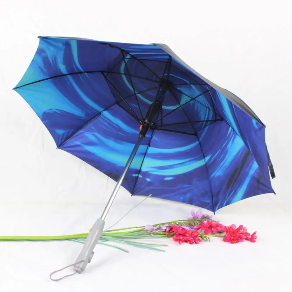 Heat Relief Fan Umbrella Fan Umbrella with Water Spray Portable Sun with Mister for Men Women for Sun