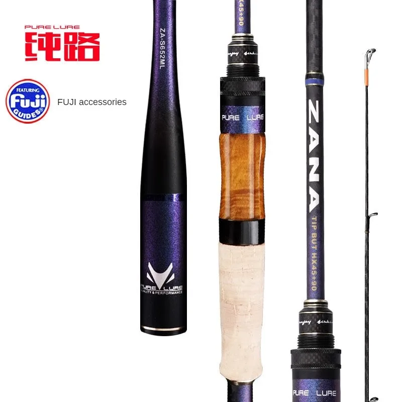 

PURELURE-Lure Rod, High Carbon, Ultra Hard,Long Range Throwing Worm Rod,Fuji Guide Ring, Spinning Casting, Ultra Fast Adjustment