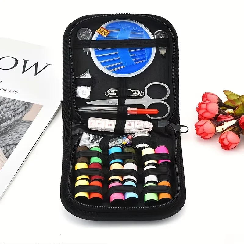 Sewing Kits With Sewing Supplies Accessories 24-Color Threads Needle Thread Kit Products For Small Fixe 67/128pcs