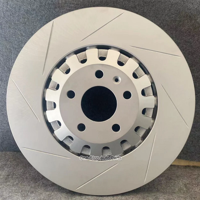 4M0615301AS 4M0615301AD 374Mm 1 Pair High Carbon Slotted Rotors Front