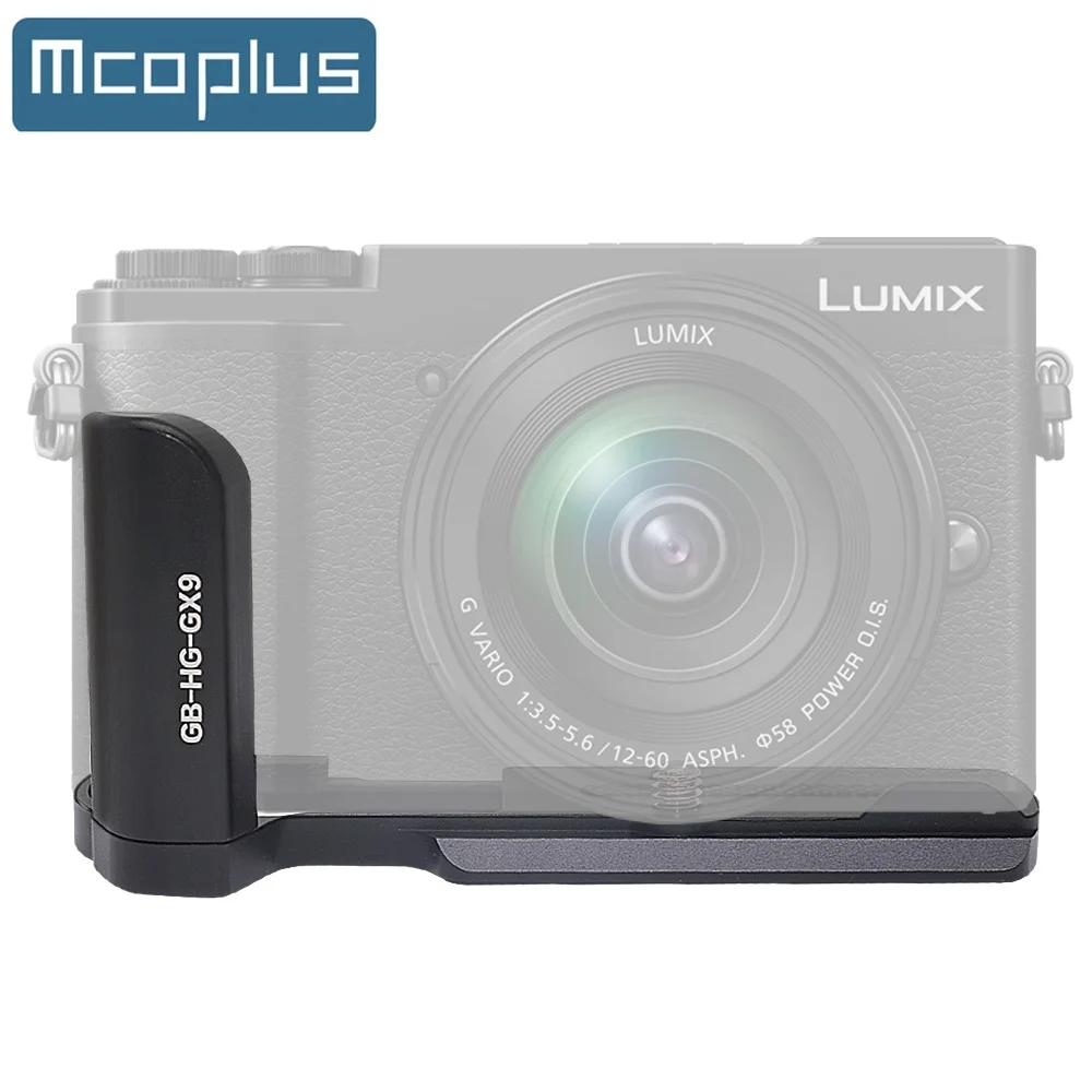Mcoplus GX9 Metal Camera Hand Grip for Panasonic Lumix GX9 GX7 Mark III GX85 GX80 GX7 Mark II Replaces DMW-HGR2