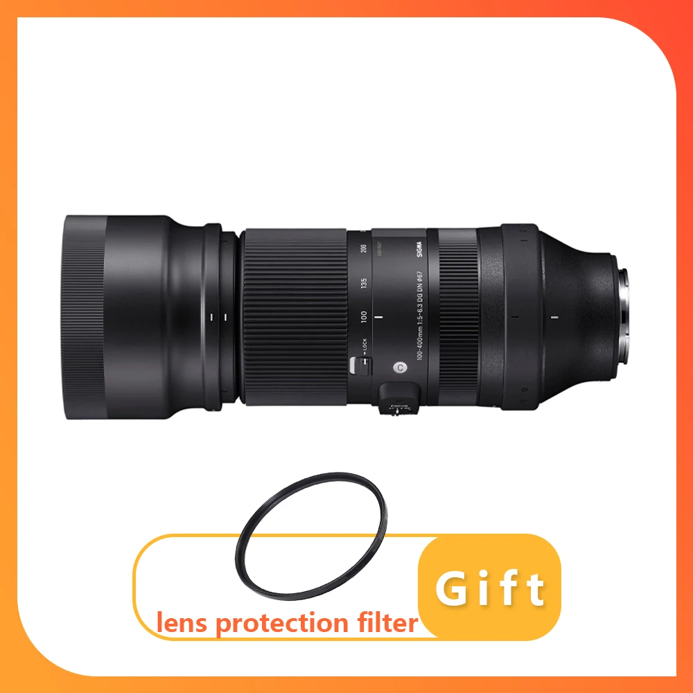 Sigma 100-400Mm F5-6.3 Dg Dn Os Obiettivo Contemporaneo Full Frame Fotocamera Mirrorless Teleobiettivo Zoom Per Sony A7C A7 Iii A7Iv A7R4