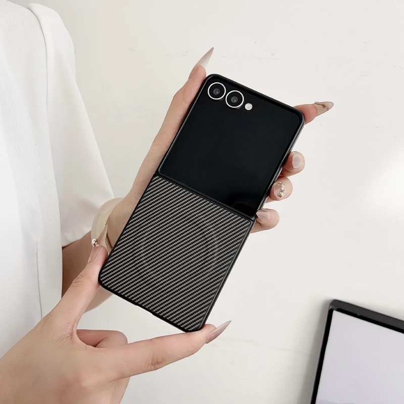 Magsafe Magnetic Wireless Charging Luxury Carbon Fiber Bumper Phone Case