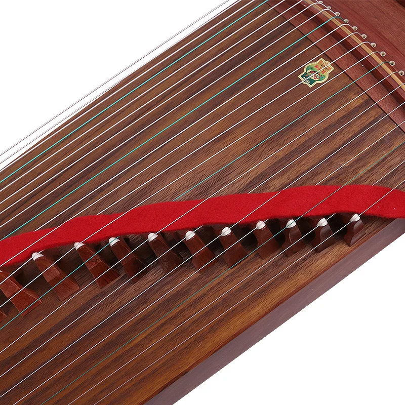 Guzheng Barra de silenciador de banda de sonido de parada, banda de aflojamiento de algodón silenciosa, manta de lana, accesorios de Guzheng