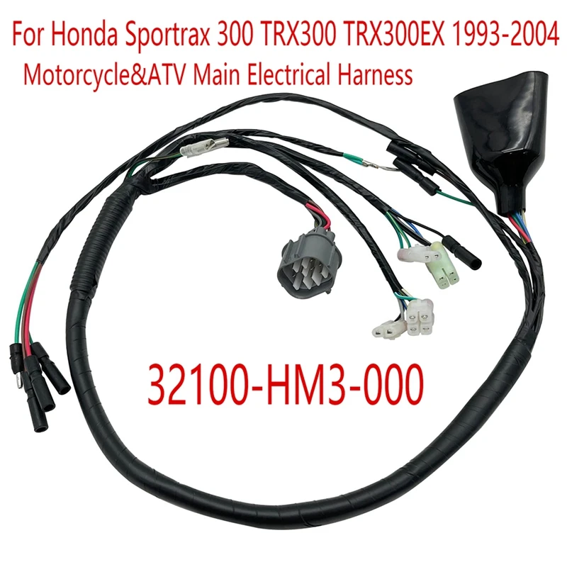

Main Electrical Harness Replace Main Electrical Harness For Honda Sportrax 300 TRX300 TRX300EX 1993-2004 32100-HM3-000