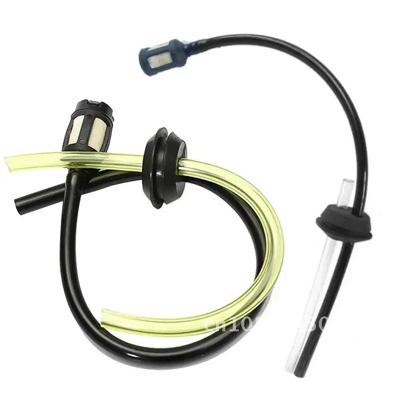 

1pcs Spare parts for Trimmer Brush Cutter Engine Garden Tools Replacement Fuel Hose Pipe + Tank Filter Oil Pipe Chain