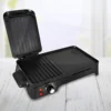 NEW 2024 NEW 2-in-1 Panini Press Grill & Griddle | Nonstick Coating, Temperature Control | Multiuse Countertop Sandwich Maker | 2