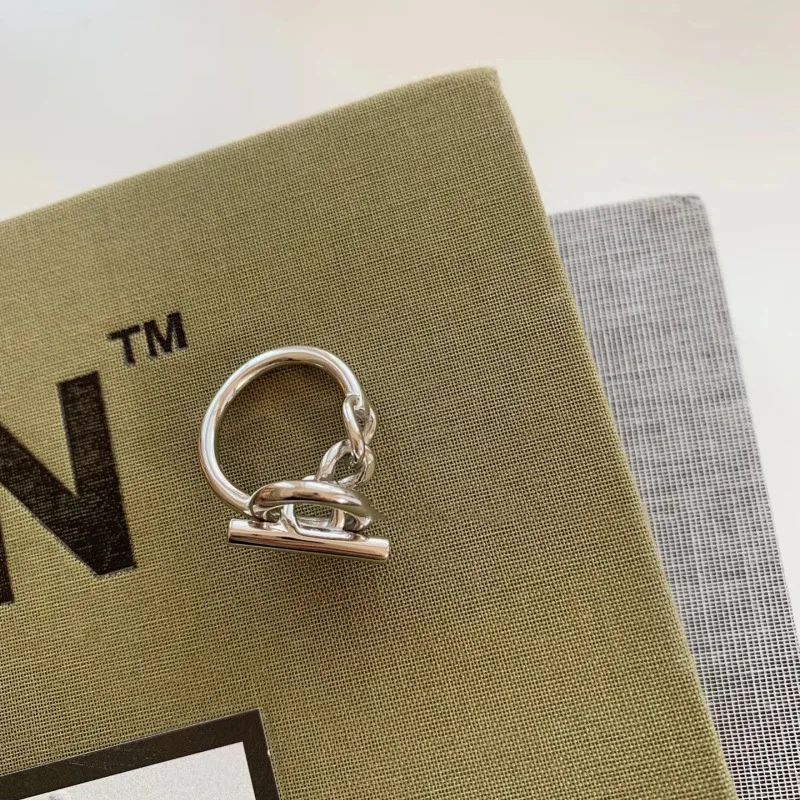 Sterling Silver Geometric Adjustable Women's Ring - Fashionable Wedding Fine Jewelry Wholesale