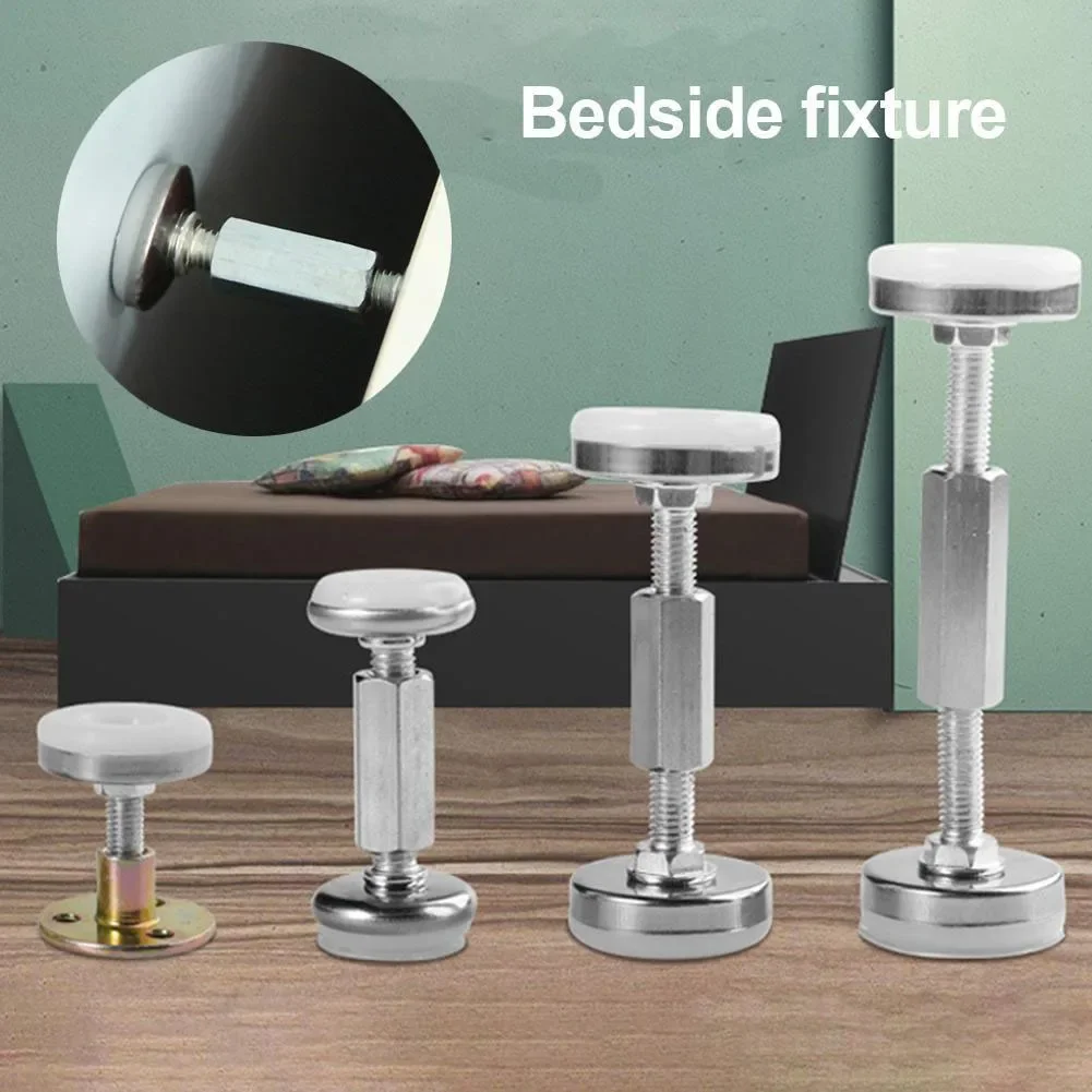 Adjustable headboard stoppers for bed frame cabinets sofas anti-shake fixer hardware top wall stabilizer