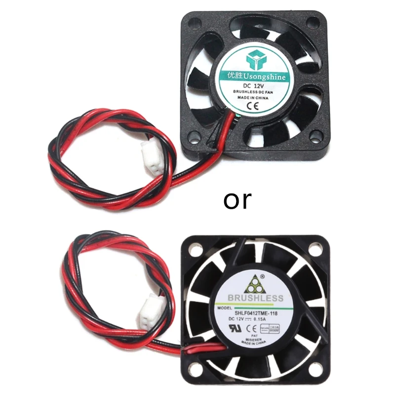 for Dc 5V/12V/24V Computer CPU Cooler Mini 4010 Cooling Fan 40x40x10mm for Extruder J60A