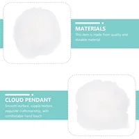 Ceiling Simulated Cotton Cloud Decoration Wedding Decorations DIY Pendant Child White Balloons 2