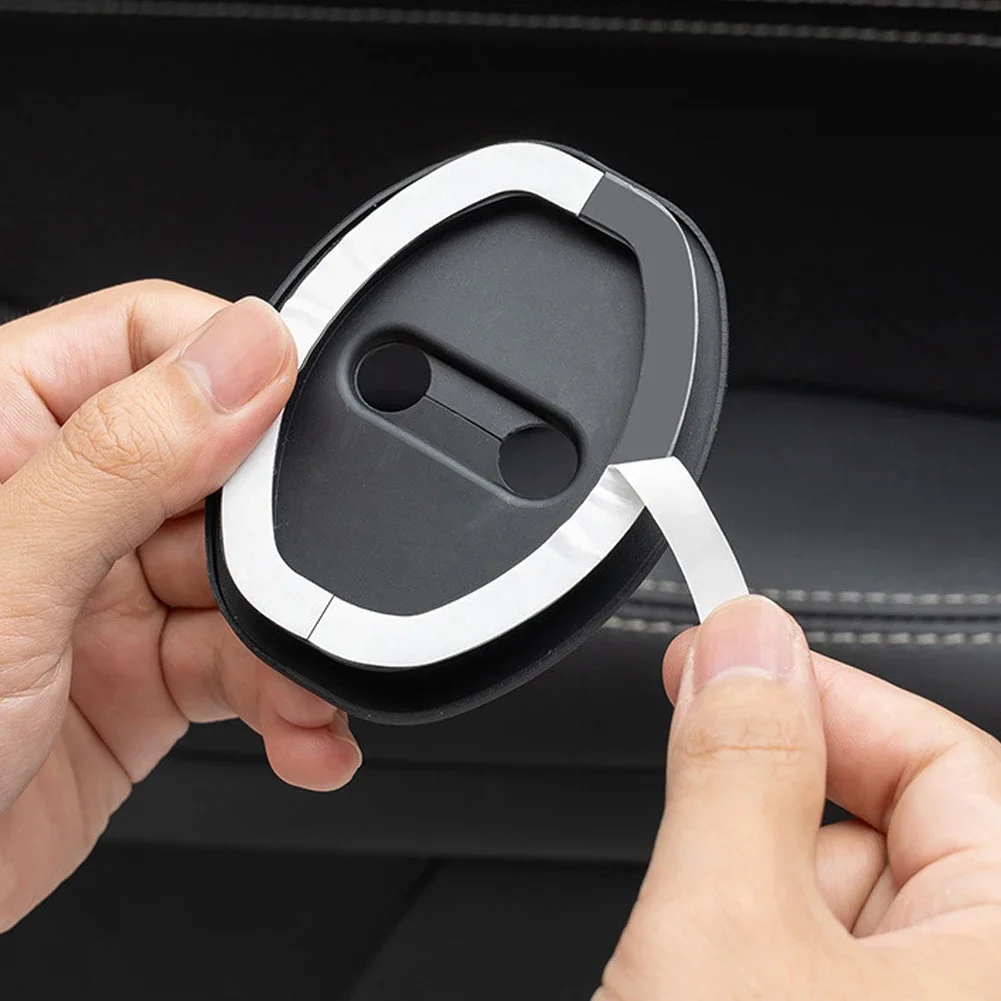 4 stuks universele auto slot beschermhoes demping kussen siliconen deur schokdemper verdikte anti-botsingspad_voghion.com