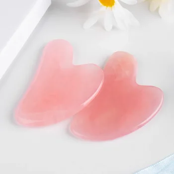 Jade Gua Sha Facial Tool – Natural Stone Skin Lifting Massager 1