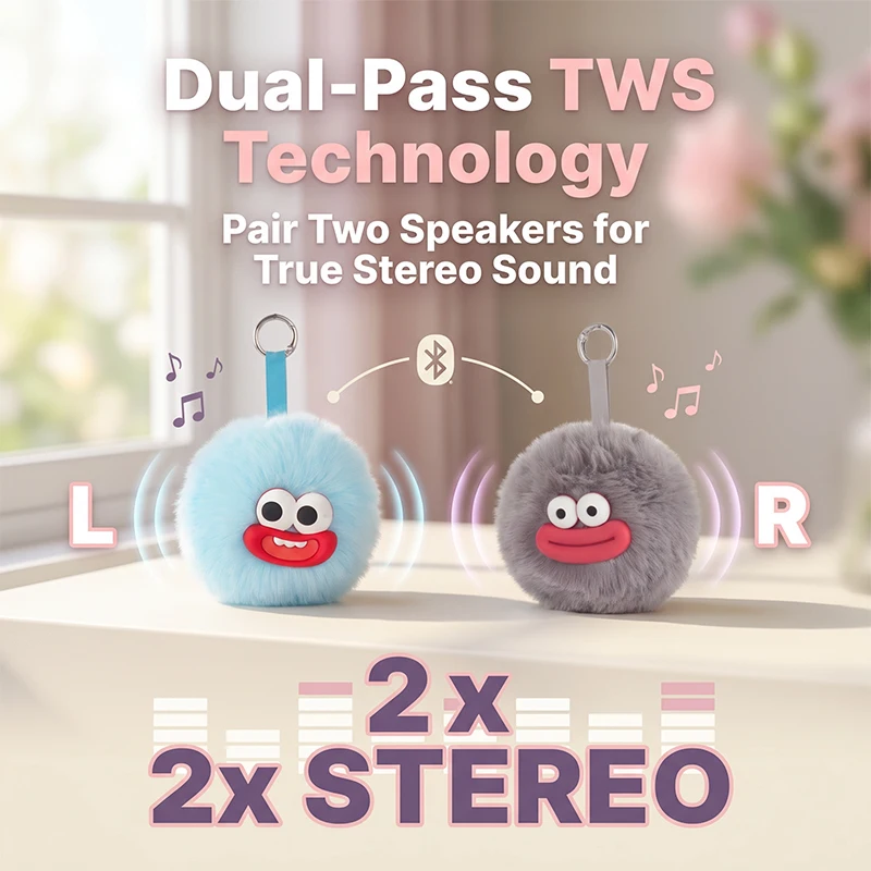 Adorable Cartoon Bluetooth Speaker - Mini Portable Speaker