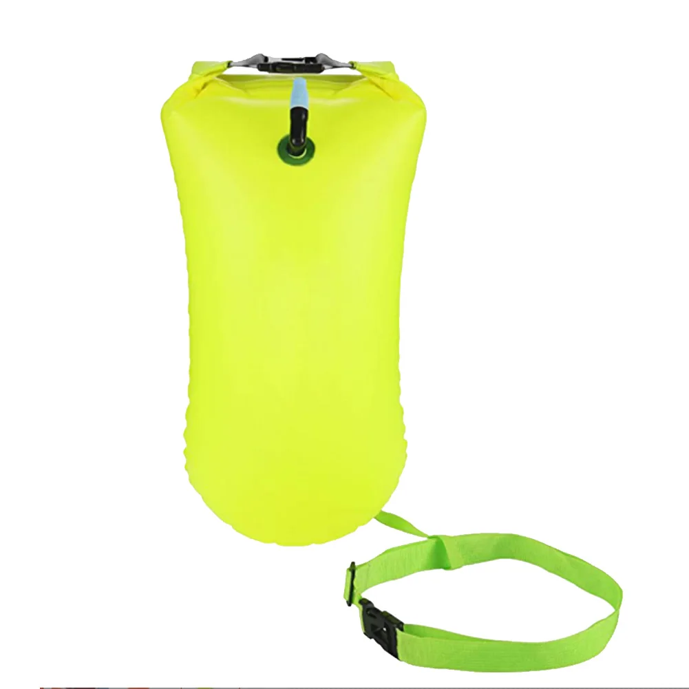 Outdoor Safety Swimming Buoy Multifunction Swim Float Bag Waterproof PVC Sailing Flotation Bag for Water Sports
