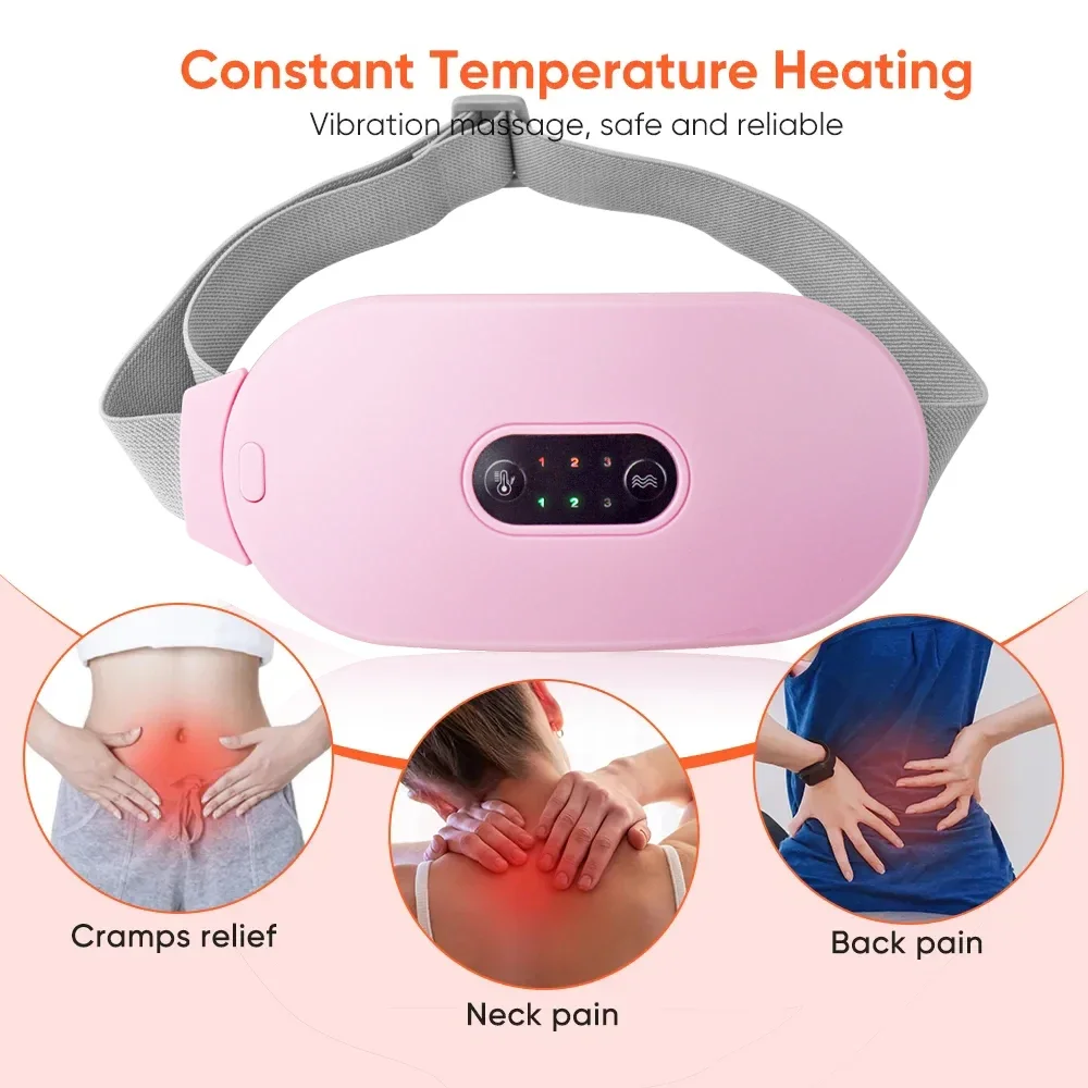 Heating Pads for Cramps-Electric Cordless Menstrual Heating Pad