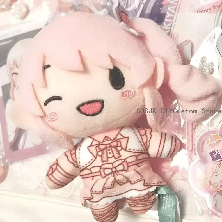 Anime Project Sekai Yoizaki Kanade Akiyama Mizuki Cosplay 10CM Cute Stuffed Body Maumet Cartoon Pendant Birthday Gifts