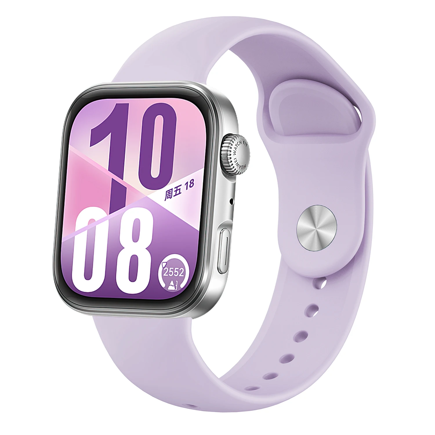 Premium Silicone Sports Strap - Replacement Bracelet for Huawei Watch Fit Series