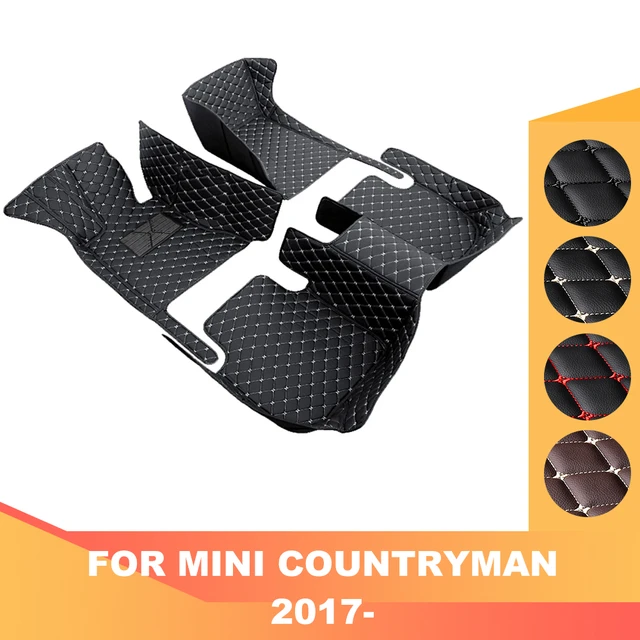 Custom Leder Auto Boden Matten Fuß Teppich Abdeckung Für Mini Countryman  COOPER S 2011- CLUBMAN 2007- R55 R60 f60 F54 - AliExpress