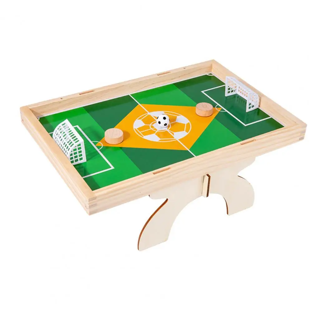 

Soccer Toy 1 Set Popular Hand-eye Coordination 2-in-1 Table Aeroplane Chess Football Game for Party