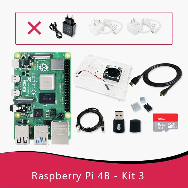 Raspberry Pi 4 Kit de démarrage avec écran