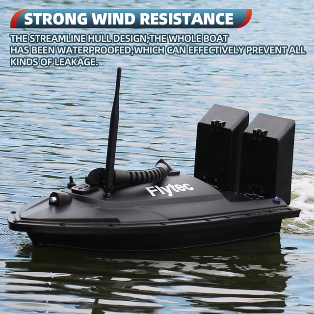Flytec RC Boat 2011-5 Fish Finder Fish Boat 1.5kg 500m Remote Control Fishing Bait Boat Ship Speedboat RC Toys 5.4km/h 2