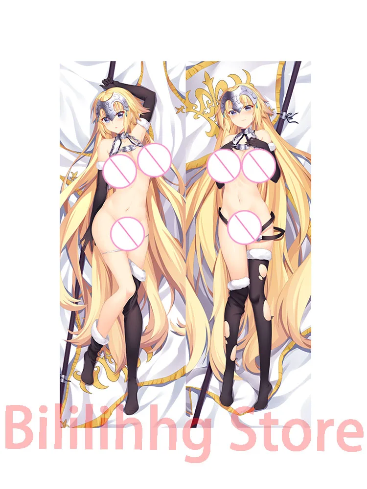 

Dakimakura anime дакимакура Наволочка Dakimakura для взрослых, Эротическая двухсторонняя подушка для тела с принтом в стиле аниме Джан д 'арк, в натуральную величину