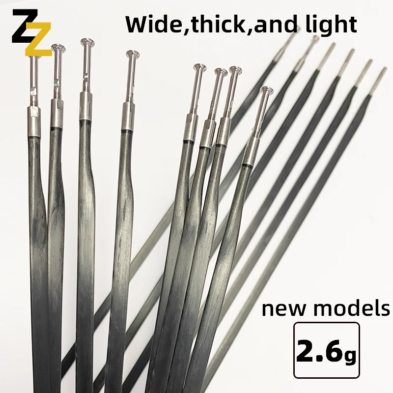Bikeride Carbon fiber spoke 2.6g Flat width 4.8mm bicycling Road cycling race carbon spoke manufacturer