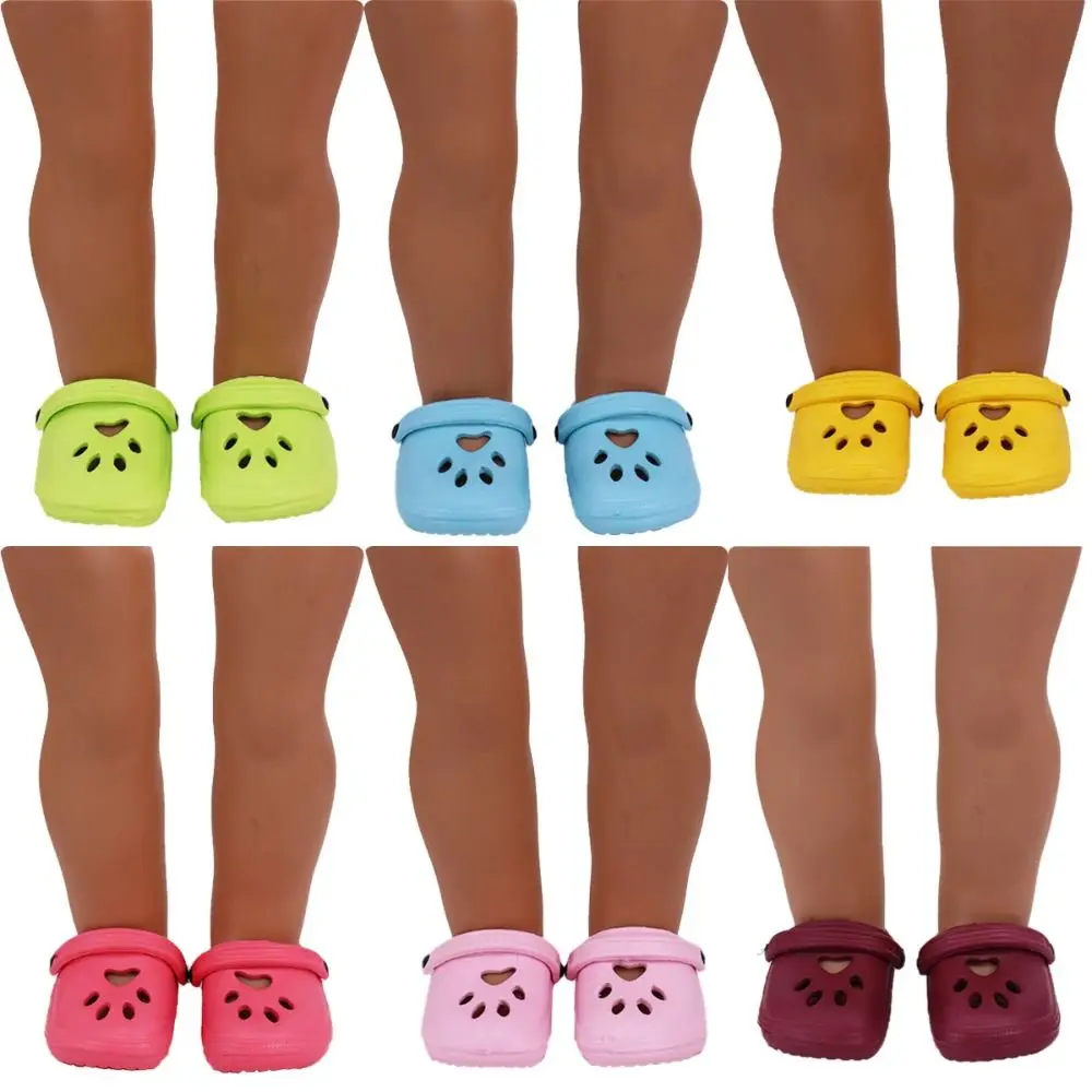 

Дышащая кукольная обувь, мини ручная работа, разные стили, Сменная обувь для домашних животных, пляжная обувь «сделай сам», 18-дюймовая кукла