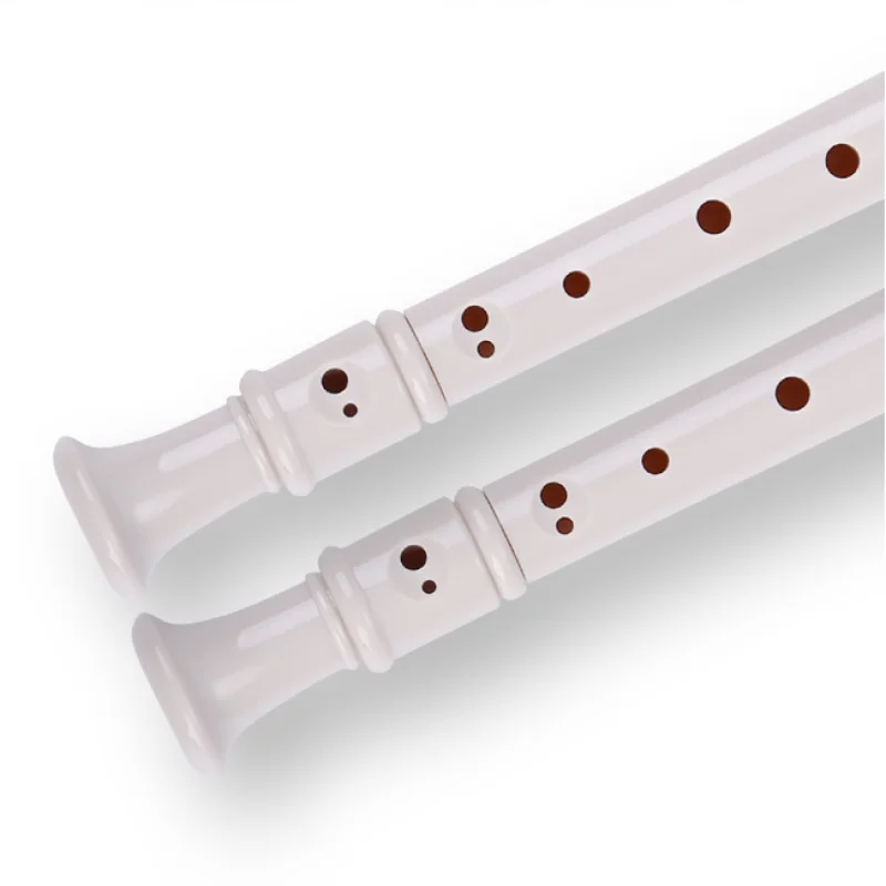 8 Holes ABS Clarinet Colorful Long Flute Instrument for Children Educational Tool Musical Soprano Recorder