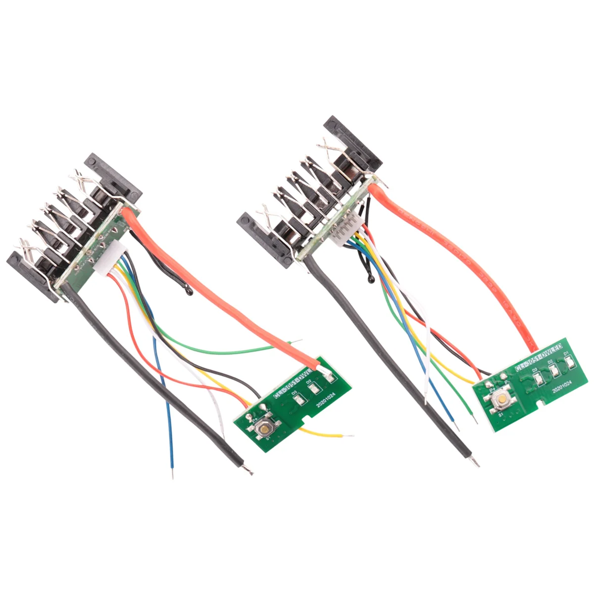 2Pcs DCB200 Li-Ion Battery PCB Charging Protection Circuit Board For Dewalt 18V 20V DCB201 DCB203 DCB204
