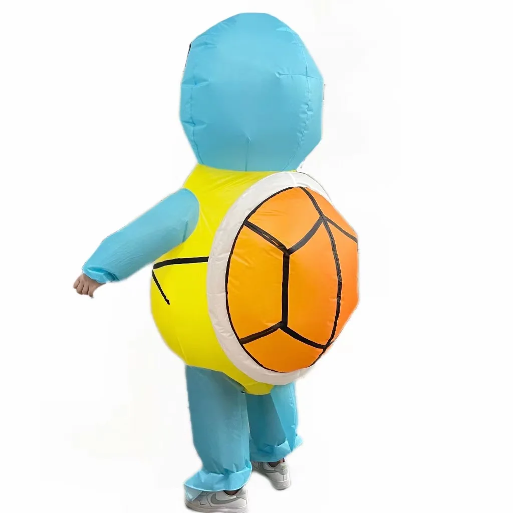 Miniso Squirtle Inflatable Cosplay Costumes Kawaii Kigurumi Turtle One Size Inflable Costume Disfraz For Adult