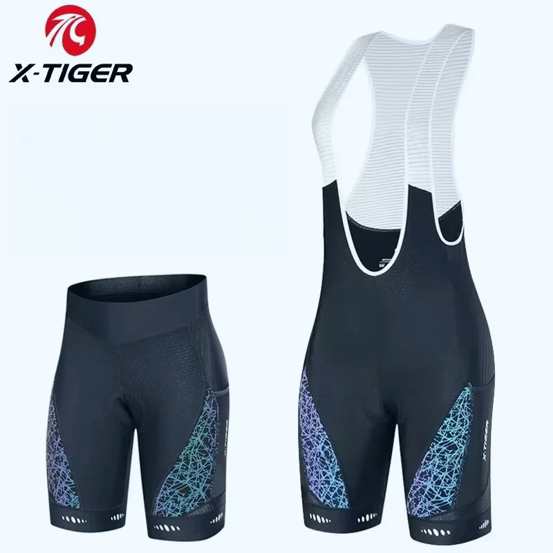 Cycling Bib Shorts Women's Outdoor Cycling Bib Shorts Mountain Road Bike Riding Clothing
