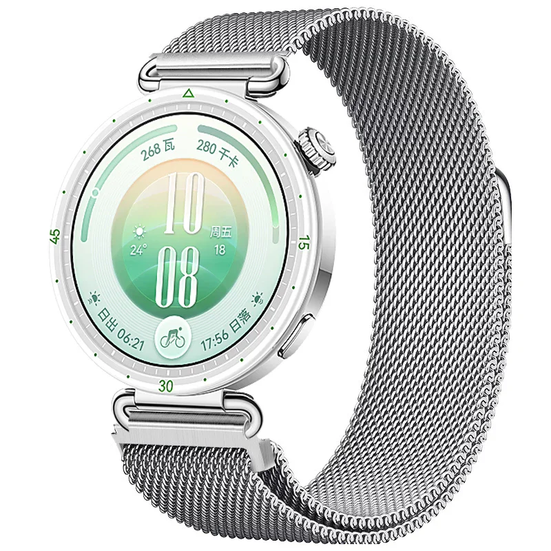 Magnetic Milanese Metal Wristband Strap - 18mm