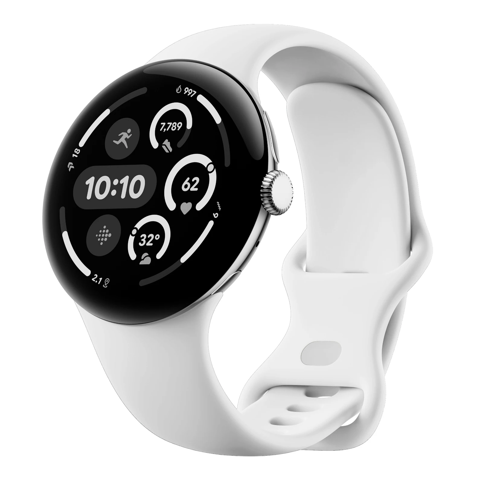 Silicone Sport Strap for Smartwatch - 45mm Bracelet