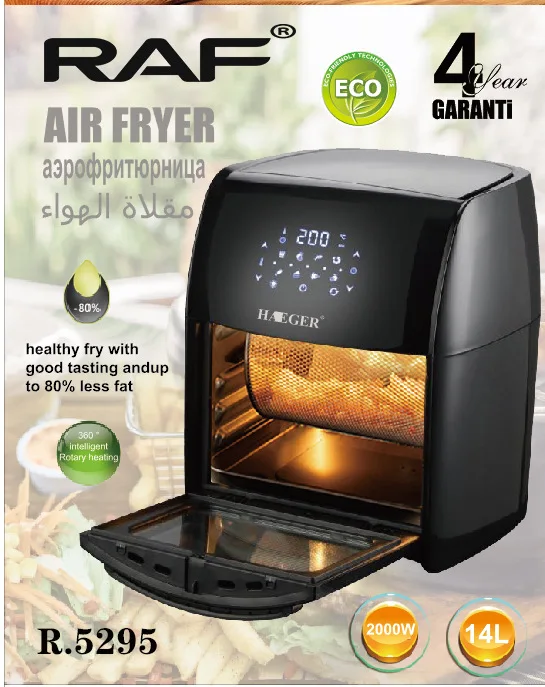 220V High Quality Overheat Protection Healthy and Oil-saving Air Fryer –  RAF Appliances