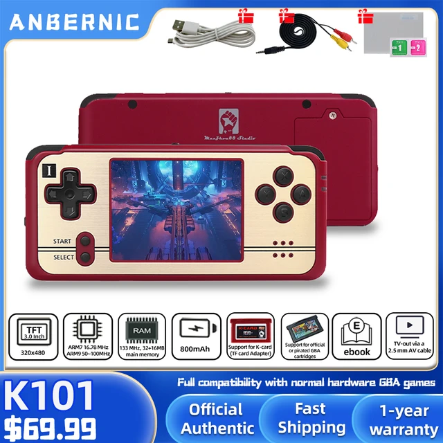 Anbernic Revo K101 Plus Pocket Handheld Game Console 3 Inch TFT