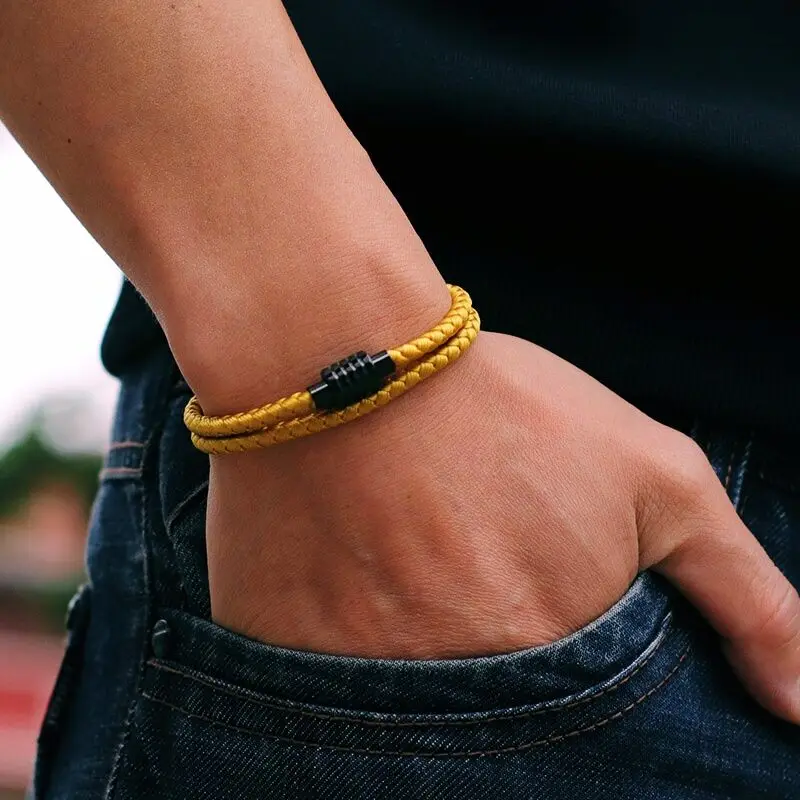 2022 Grade A Keel Rope Bracelet Homme Unfading Stainless Steel Braclet With Magentic Husband Gift Survival Braslet Accessories - Image 4