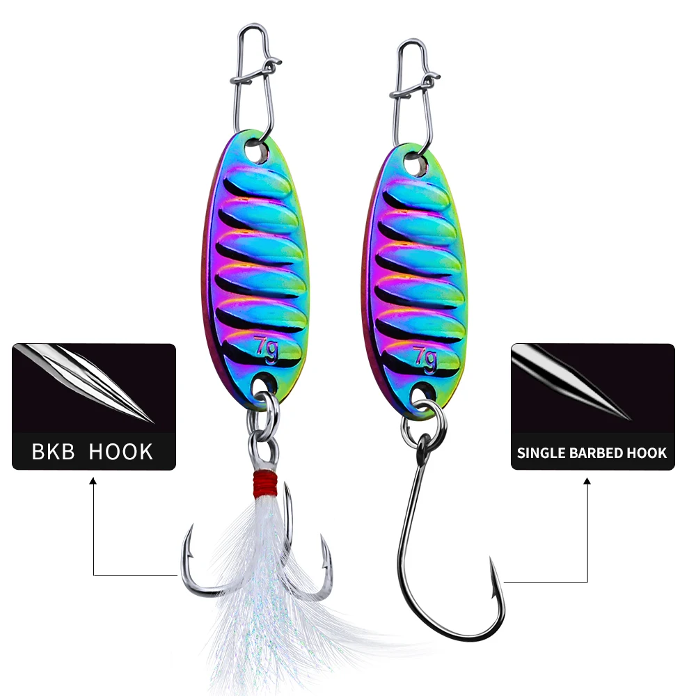 PROBEROS Metal VIB Spinner Bait 1.5g-10g Spoon Fishing Lure Shore Casting  Jigging Wobbler Vibration Jigs Spinnerbait Pike Pesca - AliExpress