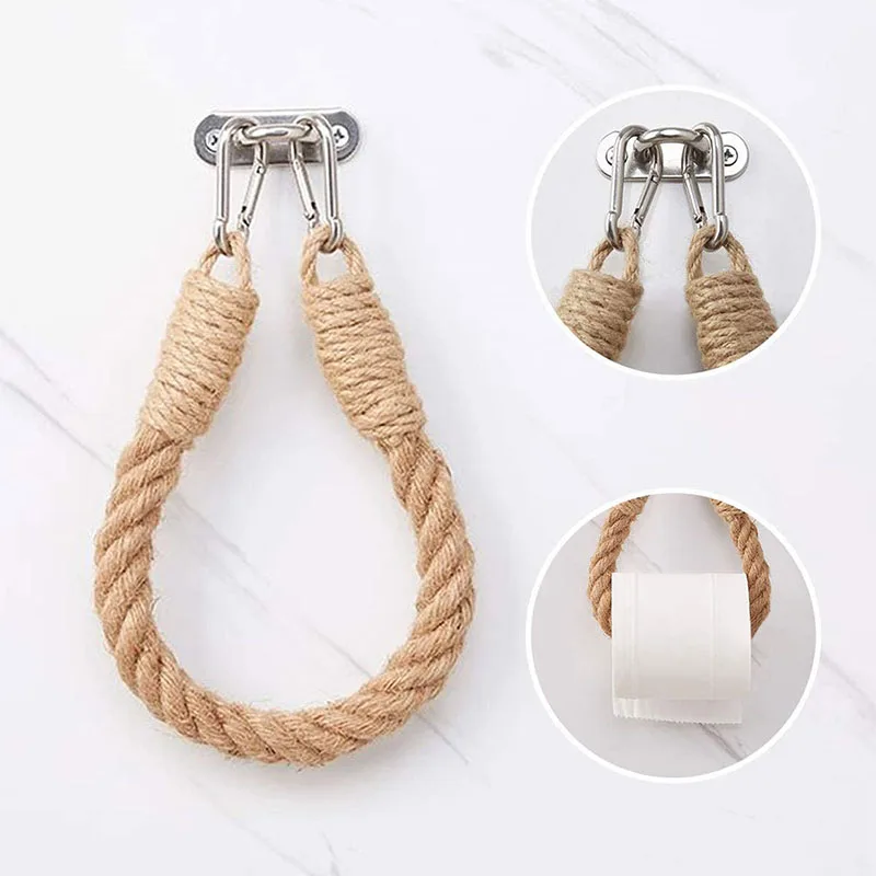Rope Toilet Paper Holder