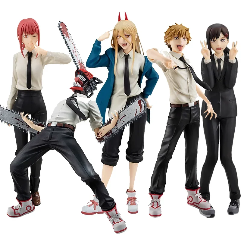 

GSC Original POP UP PARADE CHAINSAW MAN Denji MAKIMA POWER From Anime Action Figure Toys For Boys Girls Children Birthday Gifts